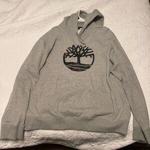 Mens Grey Timberland Hoodie Size 3XL. Like New.